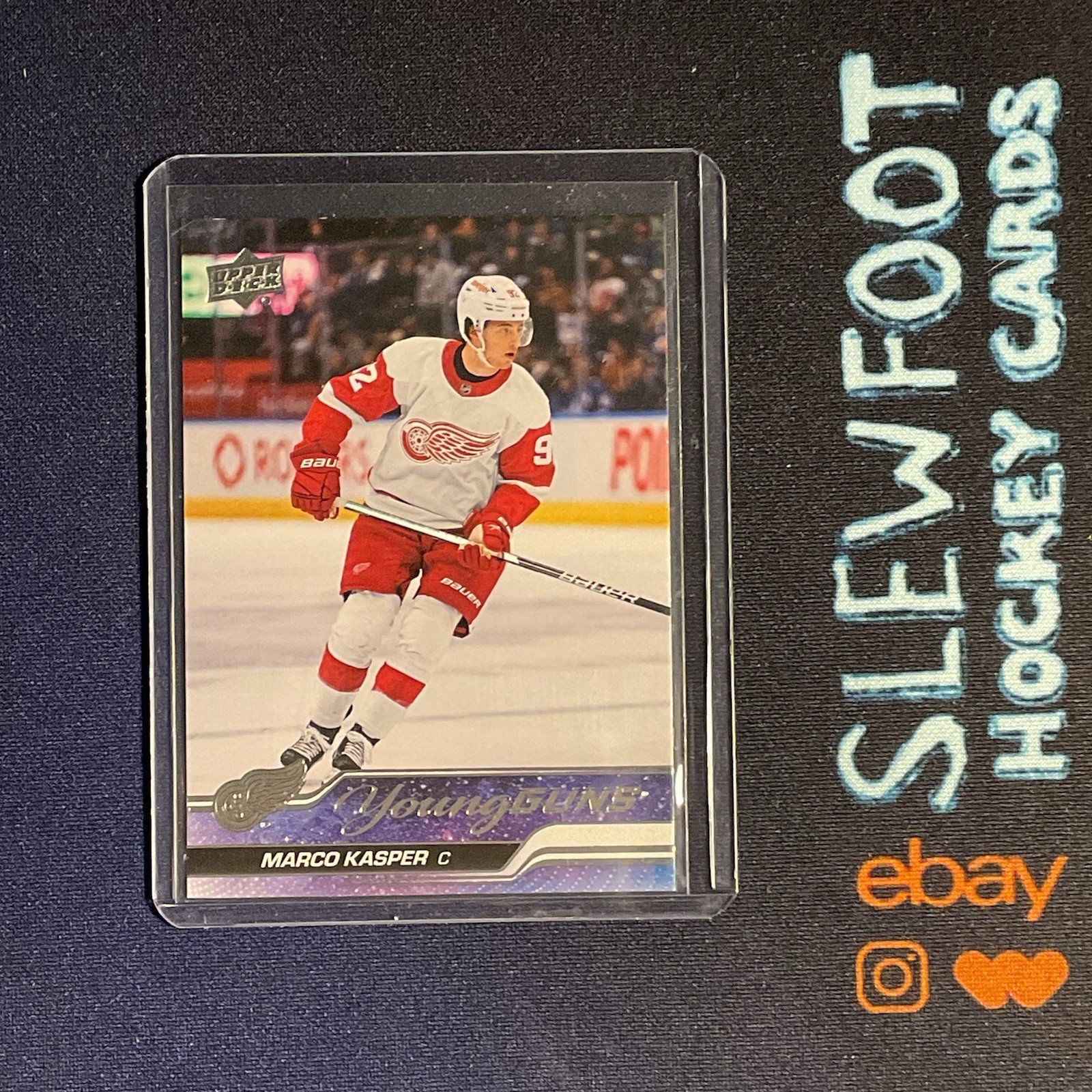 Marco Kasper 2023-24 Upper Deck Series 1 Young Guns #241 Rookie RC