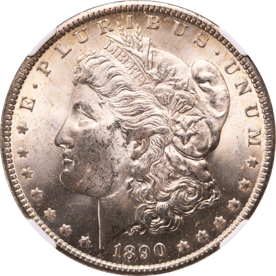 1890-O Morgan Dollar $1 NGC MS63 CAC - Image 4 of 4