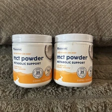 2 MCT Oil Coconut Powder, Energy, Keto, Vegan, Non-GMO, 25 Servings Exp 01/27