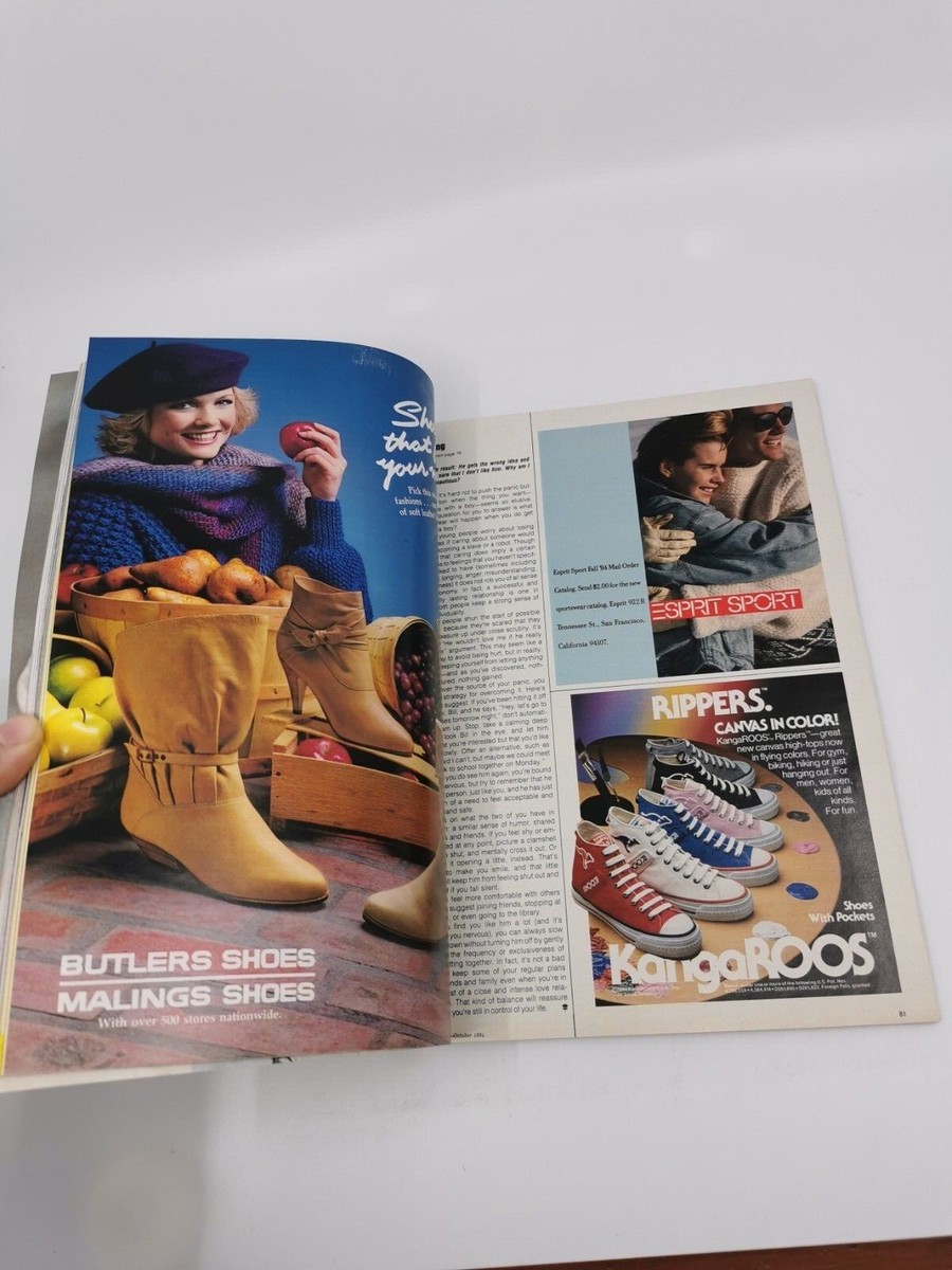 Seventeen Magazine October 1984 Teen Girl Fashion Eighties
