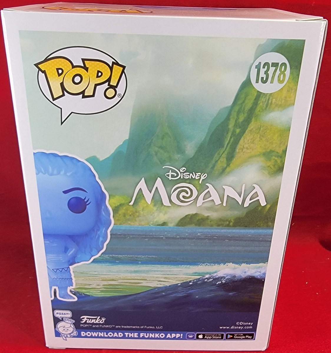 Moana entertainment earth exclusive funko # 1378 (nib) brand new