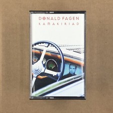 DONALD FAGEN Cassette Tape 90s Rock Fusion KAMAKIRIAD STEELY DAN WALTER BECKER