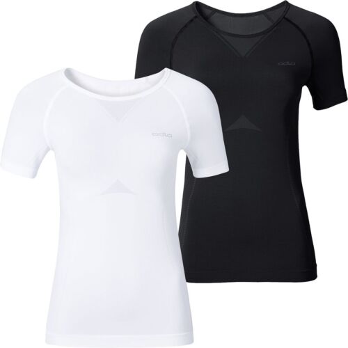 ODLO LADIES EVOLUTION LIGHT SHORT SS WOMENS SPORTS BASELAYER TOP - SALE!!! - Picture 1 of 7