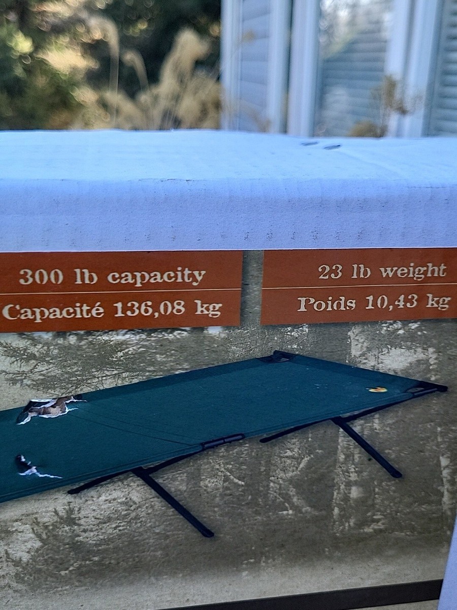 Bass Pro Shop oversize Cot Camping Bed Camping Cot 84