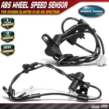 2× Rear Side ABS Wheel Speed Sensor for Hyundai Elantra 01-06 Kia Spectra5 07-09
