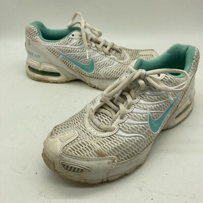 ð Nike Air Max Torch 4 Womens Running Shoes 343851 100 White turquoise Size 8.5 | eBay