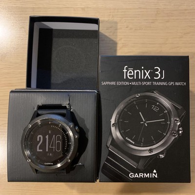Garmin Fenix 3J Sapphire Edition Multi-Sport Training GPS Watch 