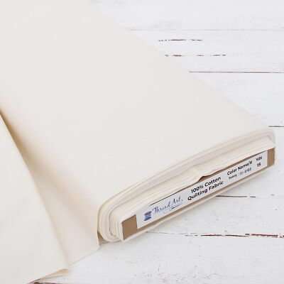 Premium Cotton Quilting Fabric in 43 Solid Colors - Sold By The Yard