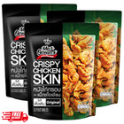 Snack Crispy Fried Chicken Skin Original Flavor Max Oceans Camping Party 30g x3