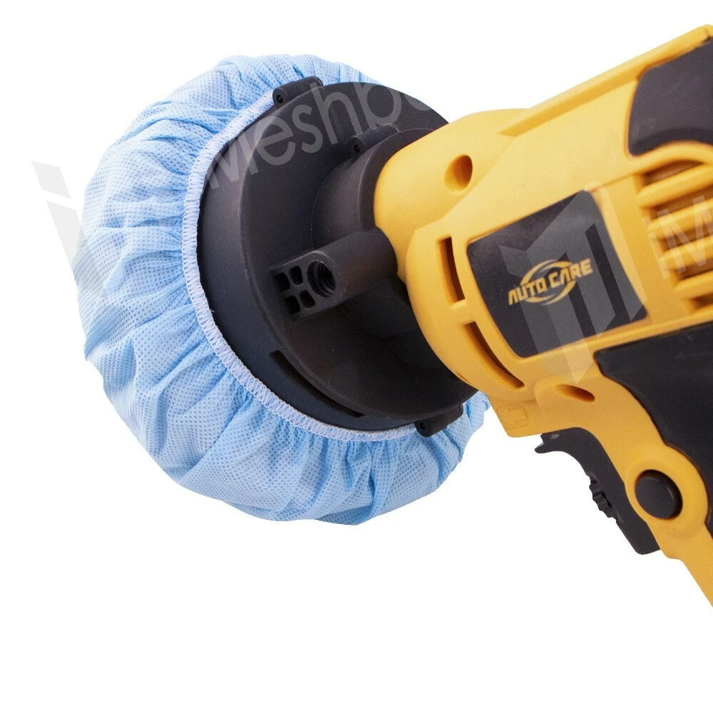 Efficient Cleaning with Microfiber Polisher Buffer Bonnets - 20PCS 5 to 6 inches