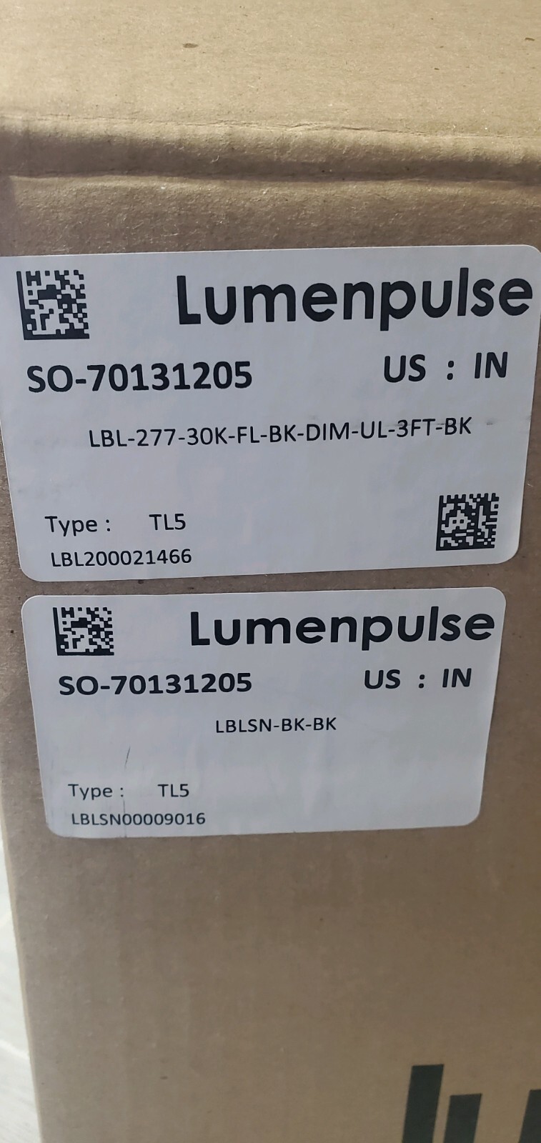 Lumenpulse LED Floodlight Indoor/Outdoor LBL27730KFLBKDIMUL3FT