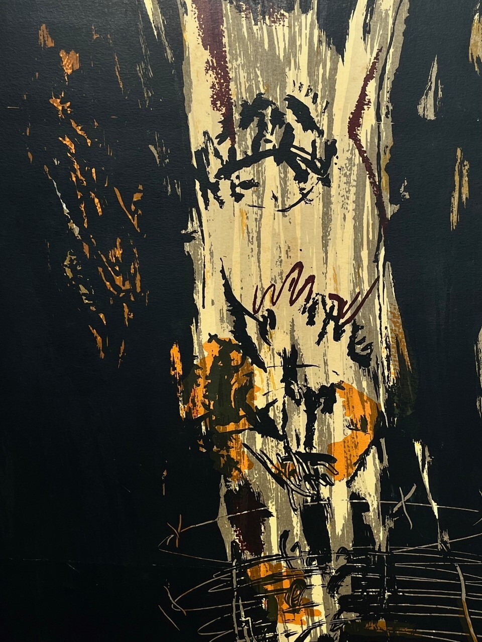 ALBERTO LESCAY. Engraved. Serigraphy / cardboard. Contemporary Cuban Art