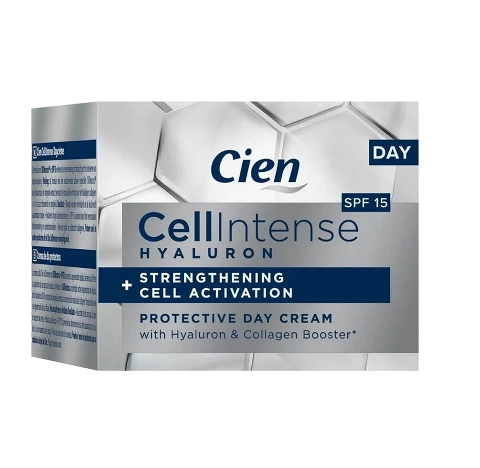CIEN Cell Intense face cream day & night. Hyaluronic acid. Regeneration. 50ml - Image 4 of 4