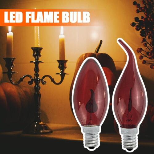 Lampadina LED vintage Edison E14 lume candela effetto fiamma 220 V decorazion ⭐~ - Bild 1 von 13