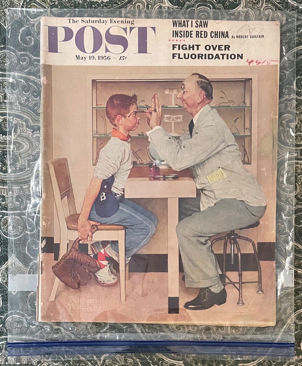 The Saturday Evening Post (5/19/56) NORMAN ROCKWELL Cover | eBay