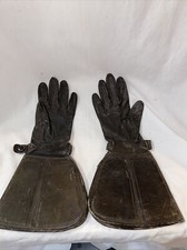 Gauntlet Motorcycle Driving Gloves Ladies Small Hansen  s Milwaukee 1920  s