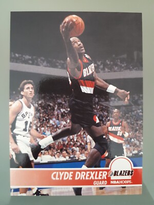 1994-95 NBA Hoops Clyde Drexler #174 Portland Trail Blazers Basketball Lesen!