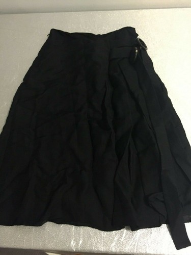 1200$ Creatures Of The Wind Skirt Size 6 and Top Size 2 Black Linen Viscose Set - Picture 8 of 12
