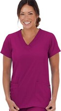 Jockey Women's V-Neck Crossover Scrub Top, Style-2206 Multiple Colors NWT A15