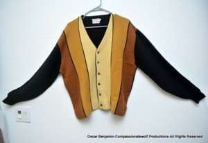 vintage campus cardigan