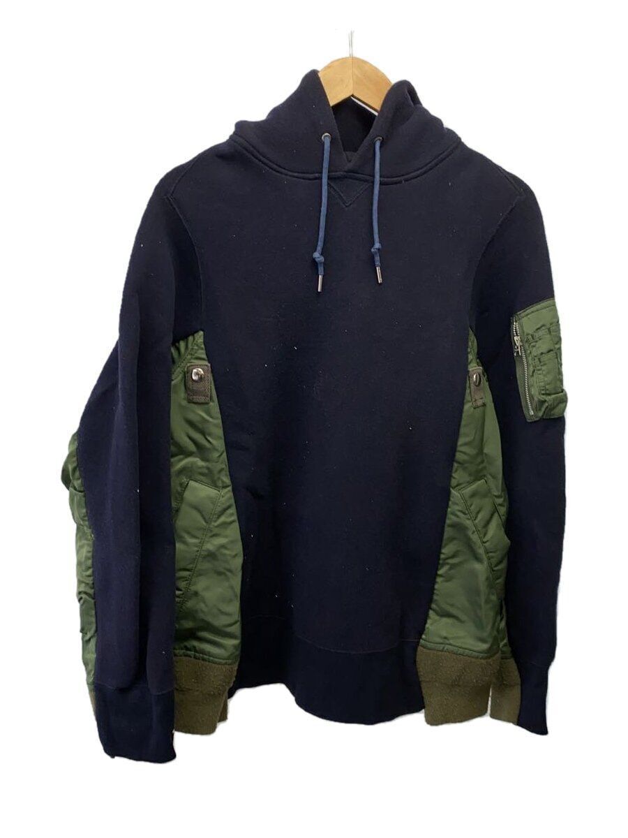 Sacai SCM-033 Hoodie Sponge Sweat x MA-1 Docking Hoody 1 Sacai SCM-033 Hoodie Sponge Sweat x MA-1 Docking Hoody 1