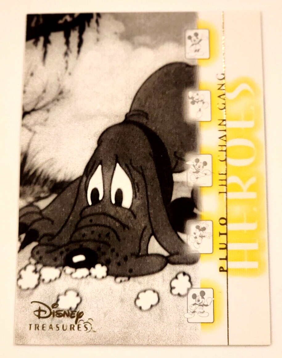 2003 Disney Treasures PLUTO Heroes Card #59