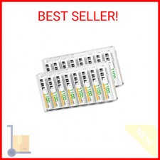 EBL Rechargeable AAA Batteries 16-Counts Ready2Charge 1100mAh Ni-MH Battery