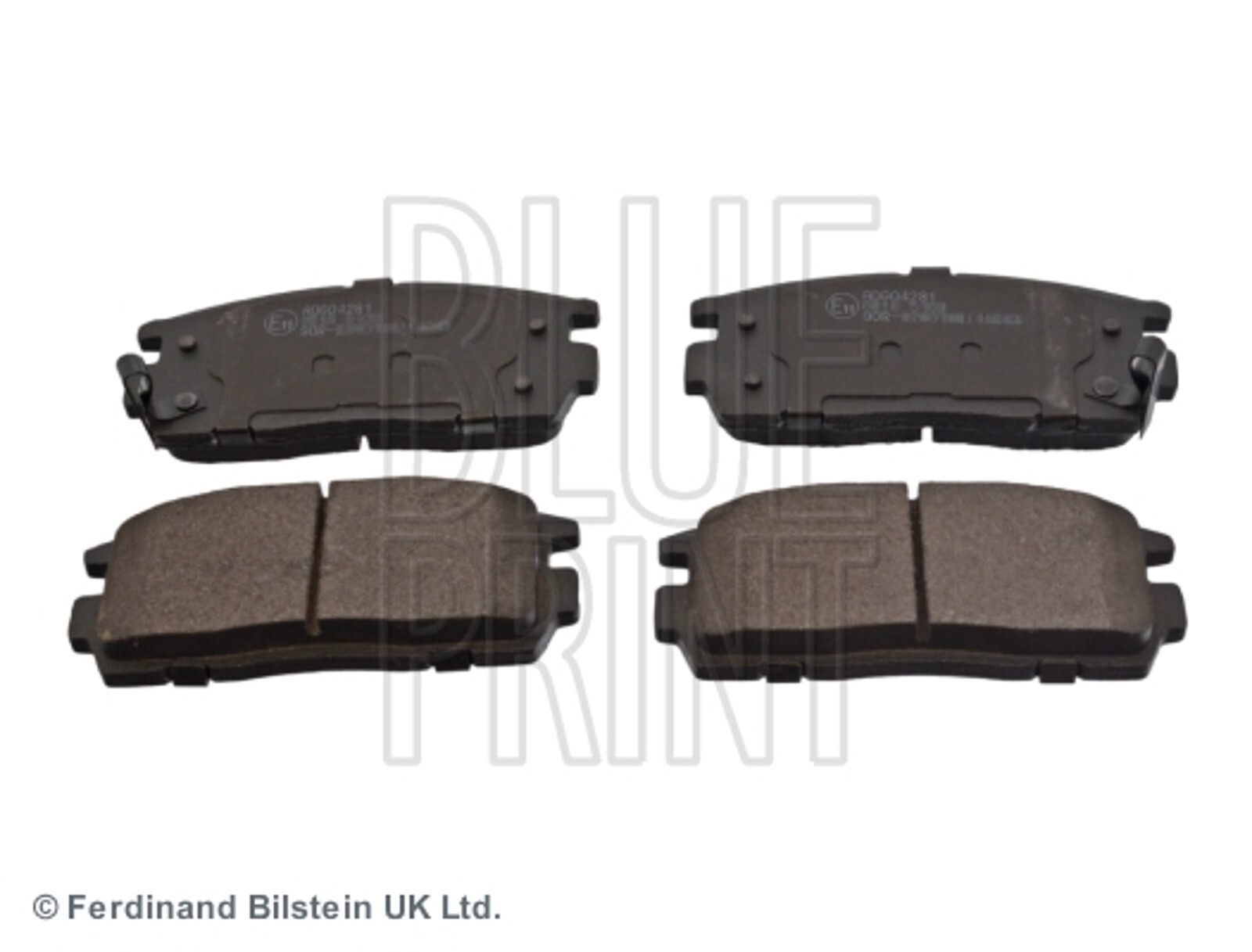 Plaquettes de frein Chevrolet Captiva 4WD 2.0 3.2 kit de freinage arrière 2006-2010