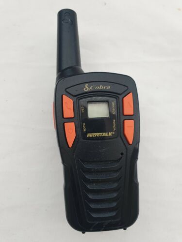 Single Cobra Microtalk AM 245 Walkie Talkie - POWER ON UNGETESTET