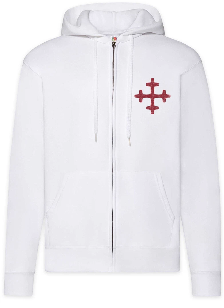 Latvian Dievturity Symbol Zipper Hoodie Sign Lettland Lettisch LatVIa Dievturis