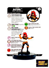 DC Heroclix Batgirl 001 w/ Card Harley Quinn  The Gotham Girls Set