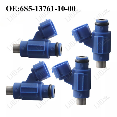 4 Pcs Fuel Injector 6S5-13761-10-00 For Yamaha WaveRunner FX VXR VXS VX Cruiser》
