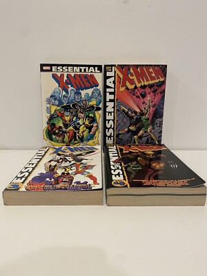 Essential X-Men Vol. 1 2 3 4 Vintage Comics Set (X-Men Uncanny Annuals) - Rare