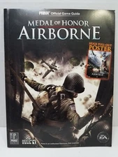 Medal of Honor Official Game Guide Prima 2010 With Poster Softcover