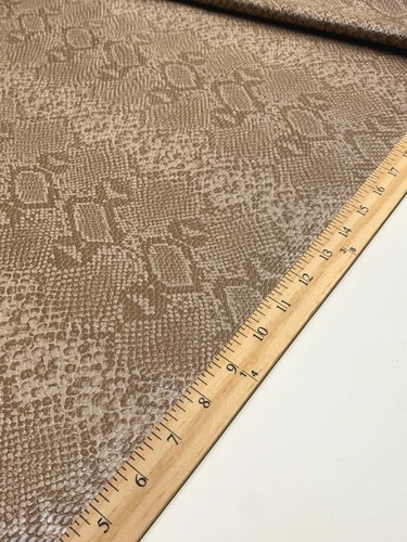 Vinyl Upholstery Embossed Texture Fabric Rattlesnake 54" Wide SOLD By The Yard - Picture 22 of 41