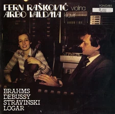 FERN RASKOVIC Violin BRAHMS LOGAR DEBUSSY STRAVINSKI Valdma JUGOTON LSY-66058