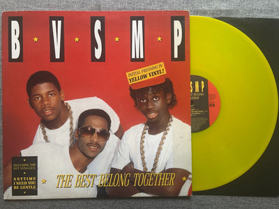 B.V.S.M.P.    The Best Belong Together / Vinyl LP 1988 *Yellow Vinyl