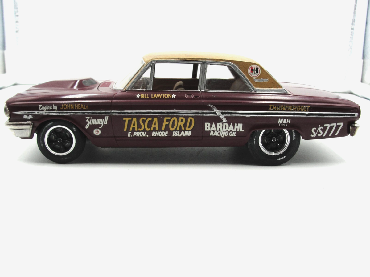 Built Model Car Tasca Ford 1964 Ford Thunderbolt NHRA Drag Car 1