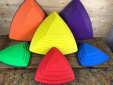 Set of 6 Gonge River Stepping Stones Kids Agility Balance Therapy Primary Colors