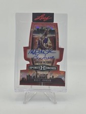 2026 Leaf Metal Sports Heroes Magic Johnson Autograph 1/1  