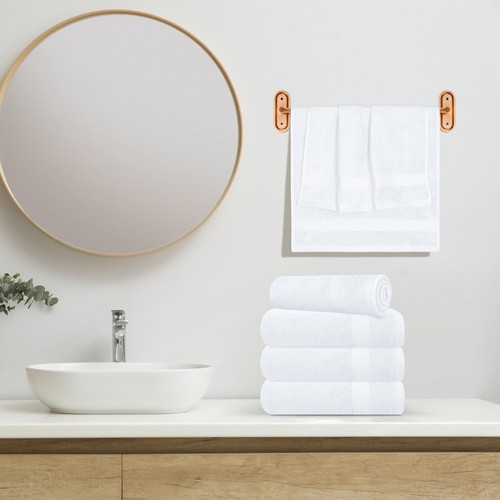 Ultra Soft 6-Piece Hand Towel Set 16x28-100% Ringspun Cotton - Durable & High... - Picture 4 of 7