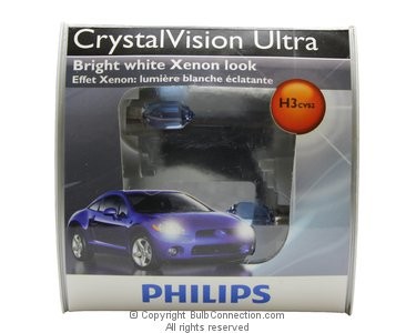 NEW Philips BC9648 H3 Crystal Vision Ultra 2-Pack 12336CVS2 