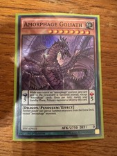 Yu-Gi-Oh! TCG Amorphage Goliath Shining Victories SHVI-EN031 1st Edition LP