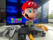 Nintendo 64 N64 USA NTSC Console Boxed Bundle 10 Games 2 Controllers HDMI