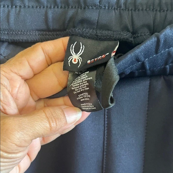 Pantalones Spyder azul marino para hombre Foto 3 de 3