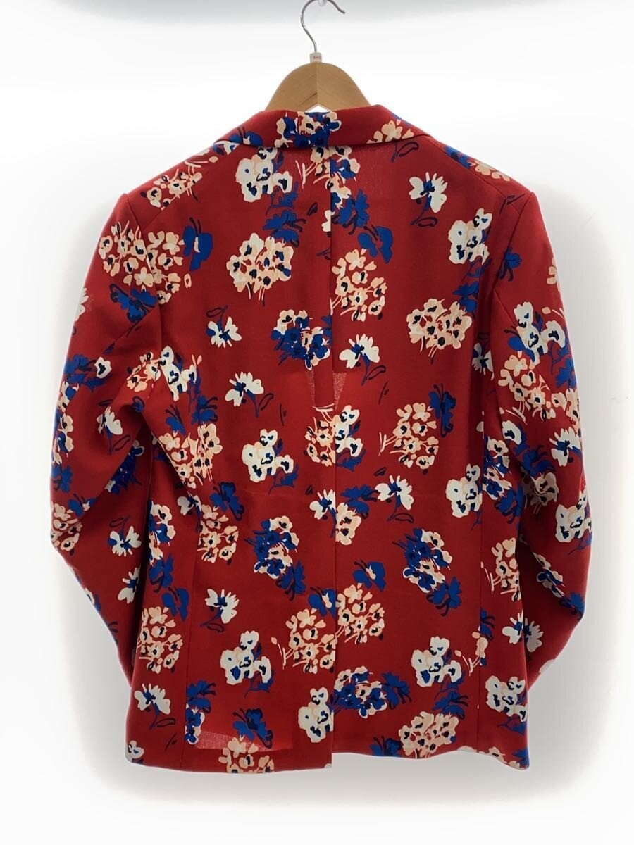 Needles Tailored Jacket S Polyester Red Floral Pa… - image 2