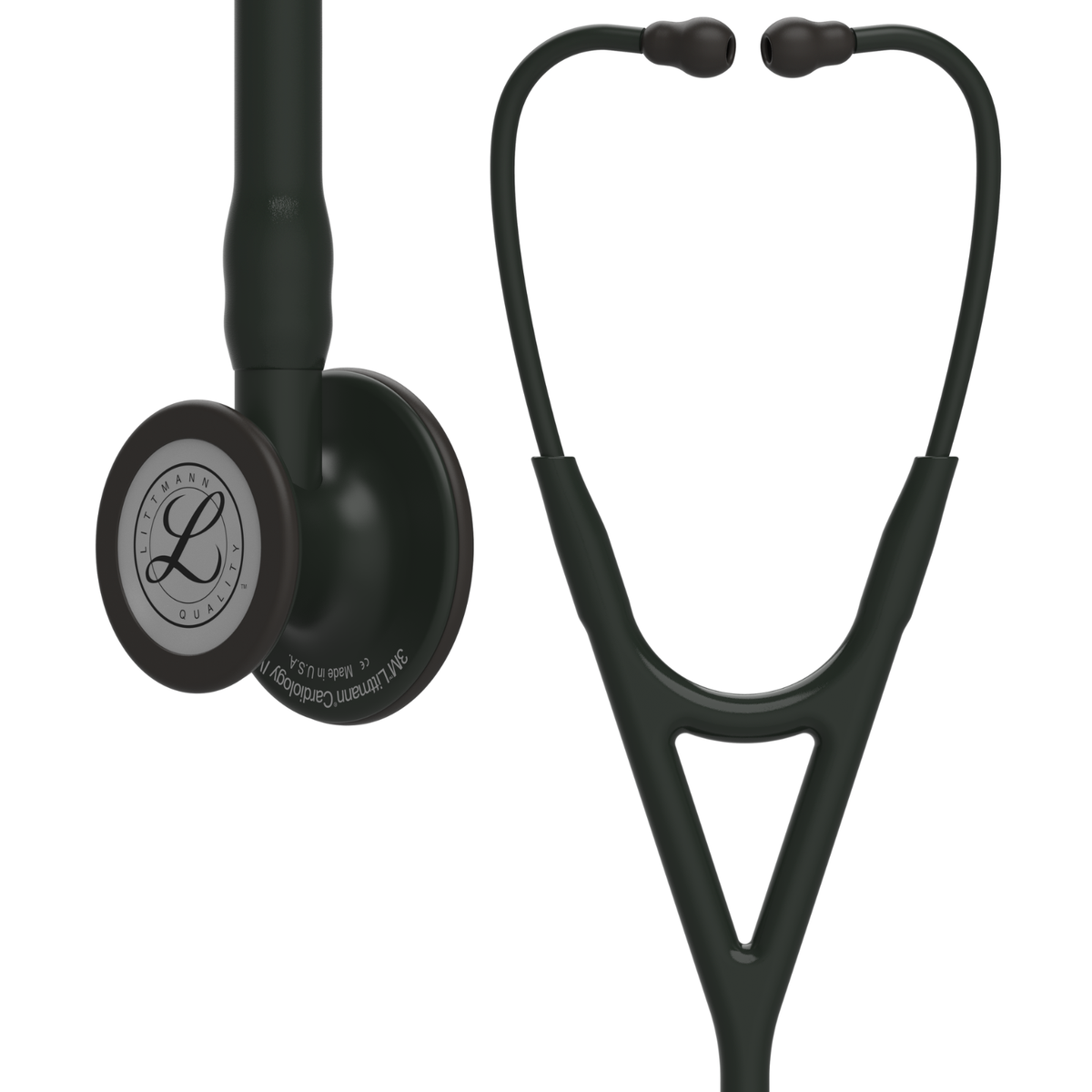 3M Littmann 聴診器 ブラック 3M™ Littmann® Cardiology IV Stethoscope Black - Black Edition 27