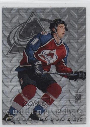 Peter Forsberg #4 1995 Donruss Elite Cutting Edge card