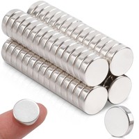 60 StüCk Neodym Magnete 10X3Mm Extra Stark FüR KüHlschrank & Whiteboard