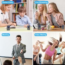 1 Microfonos Inalambricos Professional. Profesionales Recargables Presentadores